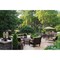Z-Lite Brookside 1 Light Outdoor Pier Mounted Fixture, Black And Clear Seedy 583PHBR-533PM-BK - alternate 6